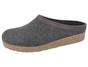 HAFLINGER Grizzly Torben Herren Hausschuhe braun/Wollfilz